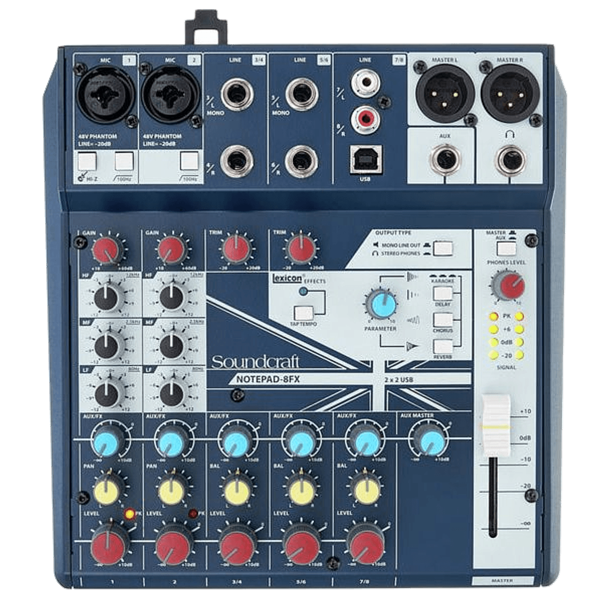 ZAK Music Sound Craft Notepad 8fx